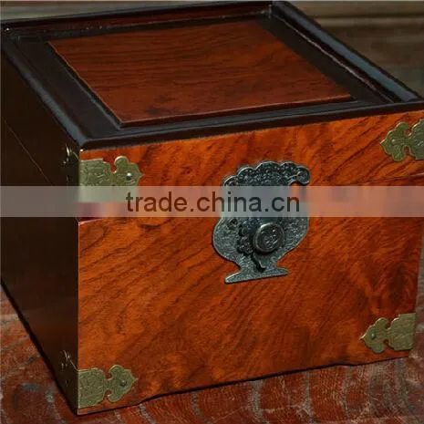 Antique Wooden Tea Cardboard Packaging Box photo-3