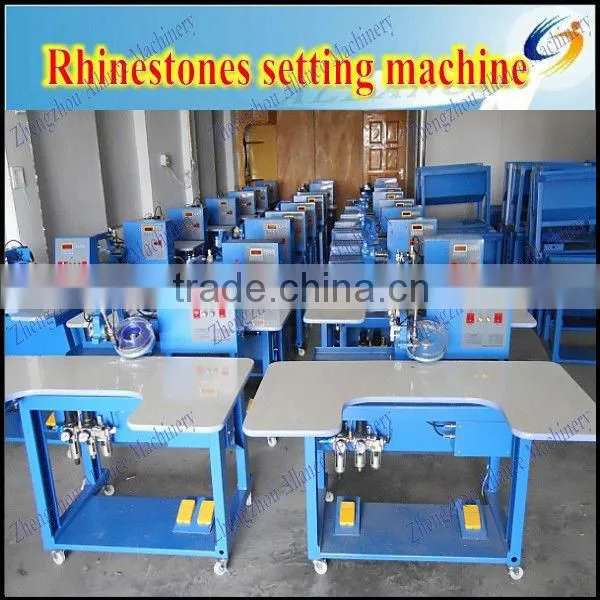 computerized rhinestones setting machine, hotfix rhinestones machine