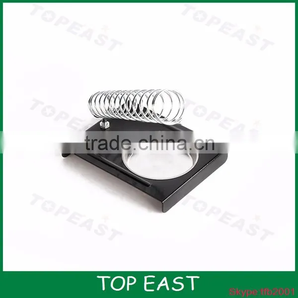 TP-012 Soldering Iron Support Stand Station Metal Base Rectangle Stand Holder Base Support Station Safety Protecting Base photo-4