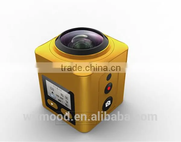 CUBE360 Mini Sports Action Camera 4K 360 Degree Panoramic VR Camera Build-in WiFi photo-2