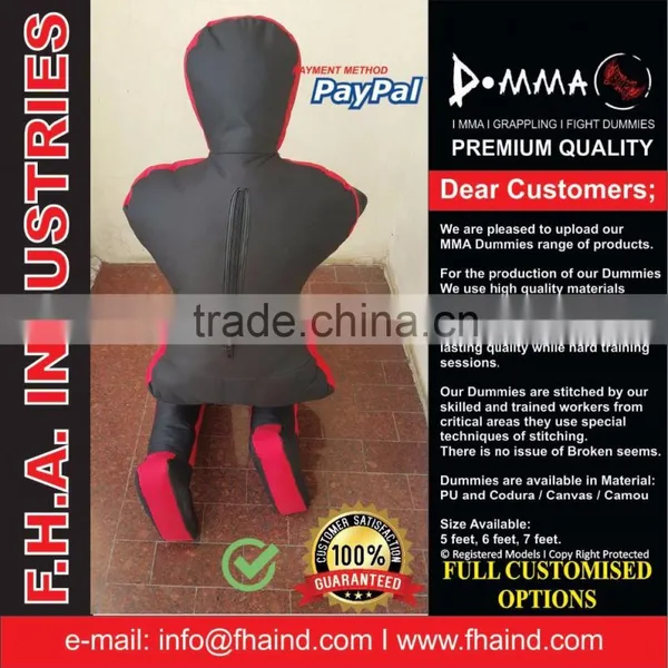 MAN Dummies MMA Grappling UFC Made of High Quality PU LEATHER by FHA INDUSTRIES photo-4