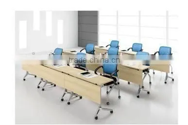 Black Color Folding Frame Training Table photo-3