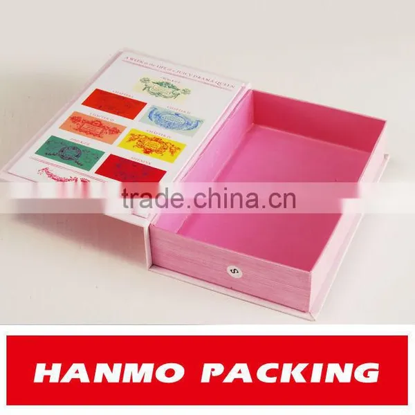 Customized Book Shaped Paper Packaging Box Delicate Gift Box photo-5