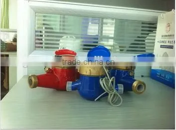 Hot Sale Multi Jet Dry Dial 1 Inch Output Pulse Water Flow Meter Remote Reading photo-2