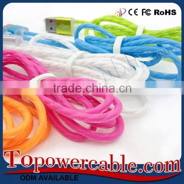 China Wholesale Mobile Phone Accessories USB Micro Data Transfer Cable photo-6