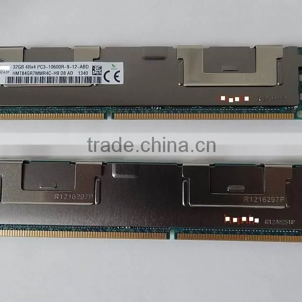 647903-B21 32GB (1x32GB) Quad Rank x4 PC3L-10600L (DDR3-1333) Load Reduced CAS-9 Low Voltage Memory Kit photo-2