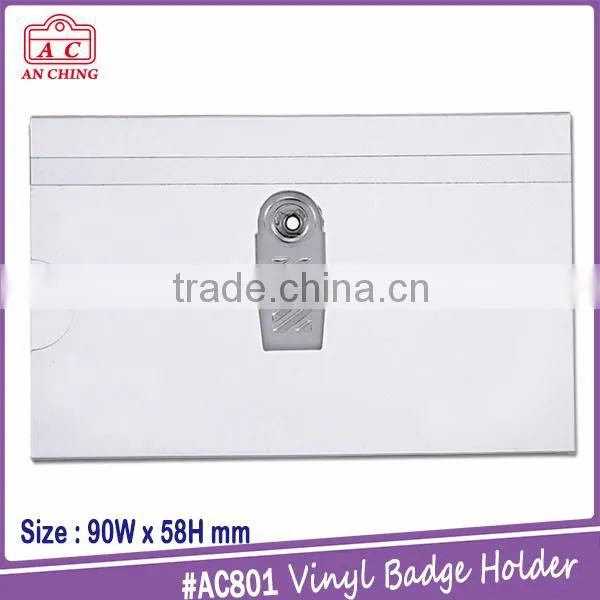 Economy Good Quality Security Novelty Hard Plastic Badge Holder photo-2