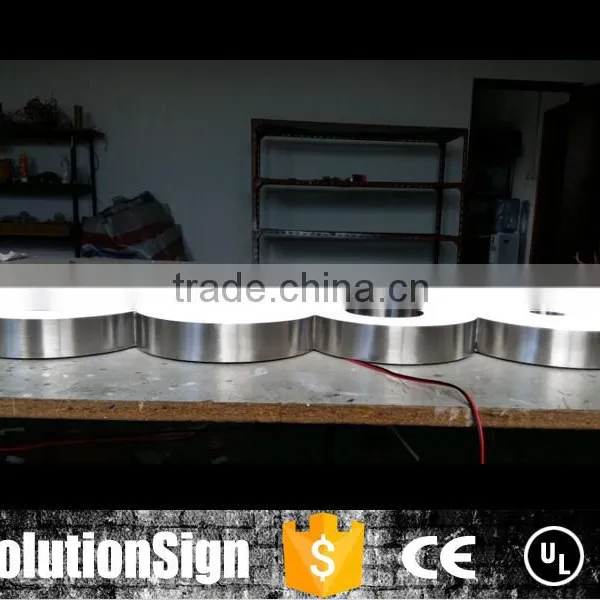Advertising Face Illuminated Stainless Steel Led Letter photo-5