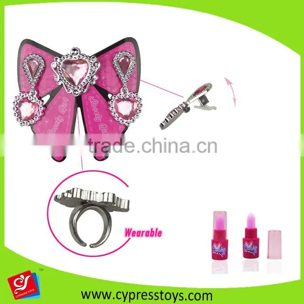 Beauty Girl Salon Toy Set With Hair Dryer Curling Iron Lipstic and Acc photo-3