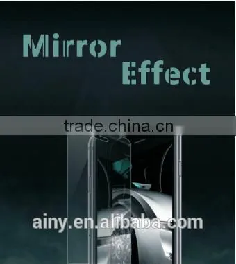 Tempered Glass Sheet Price,0.3mm Mirror Effect Tempered Glass for Iphone 6 Plus,smart Tempered Glass Screen Protector