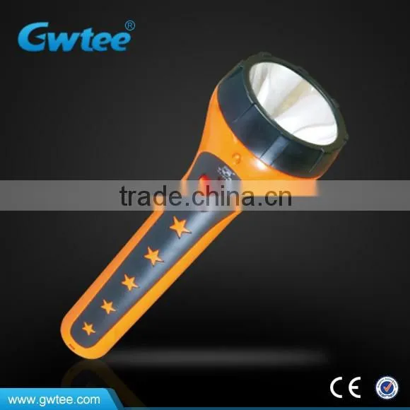 High Quality Plastic Rechargeable Led Glare Flashlight, Led Torch photo-5