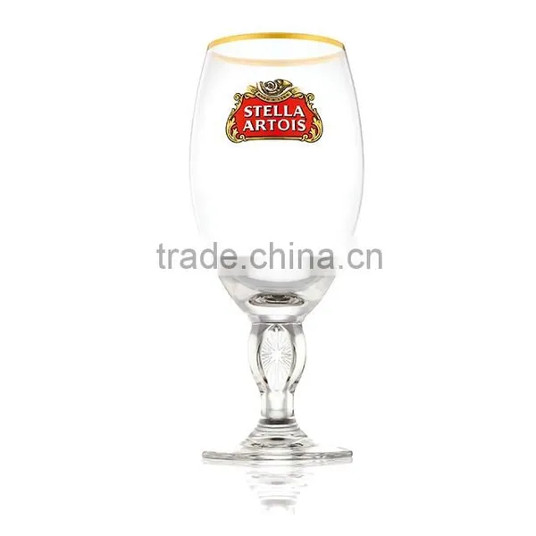 Trade Assurance Customized Unbreakable Plastic Beer Glass Chalice