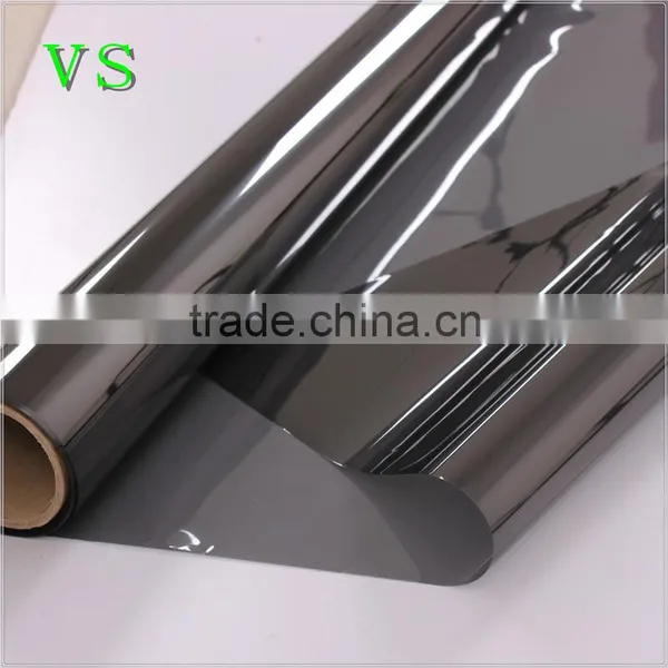 Removable With Glue Static Electricity Decoration Gray Color Glass Window Film photo-3