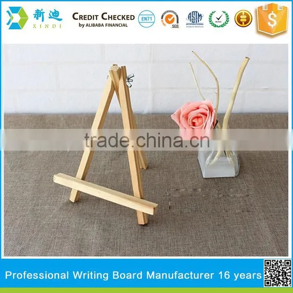 Lanxi Xindi Promotional Small Easel and Wooden Display Easel for Kids Quality Choice