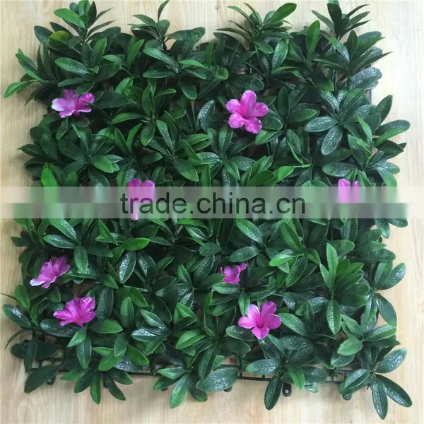 Natural Outdoor Decorative Garden Fence Plastic Green Grass Panel