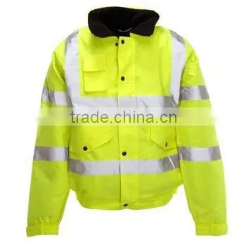EN20471 High Visibility Fluorescent Color Reflective Safety Jacket photo-6