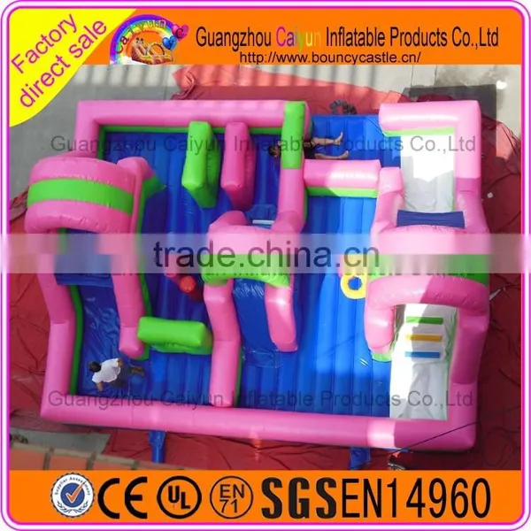 2016 Popular Outdoor Sport Inflatable Assault Obstacle Course photo-3