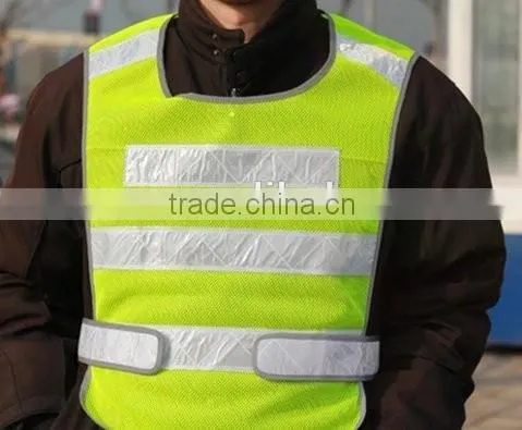 Mesh Reflective Safety Vest With PVC Tape photo-2