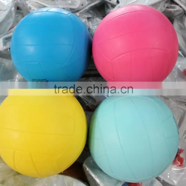 Rubber Material Yellow Cheap Price Volleyball Ball photo-5