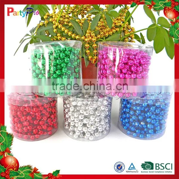 2015 New Decorative Christmas Bead Chain for Tree photo-3