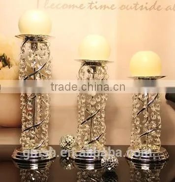 2015 Hot!! Wedding Crystal Candelabra on Sale , Tall Crystal Candelabra for You