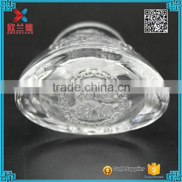 2016 New Products 15ml Ingot Shaped Glass Wine Liquor Bottle for Sale photo-4