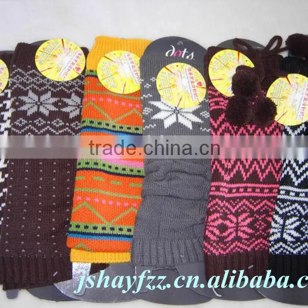 2013winter Fashion Leg Warmers Ladies