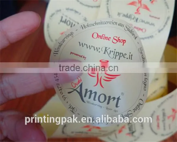Transparent Custom Packaging Label Stickers photo-4