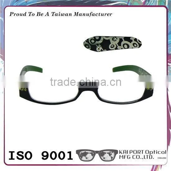 Laser Graving and Rhinestones Decoration Eyewear photo-2