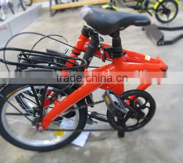 14" 16" 20" Single Speed Disc Brake Alloy Foldable Folded Folding Bicycle photo-6