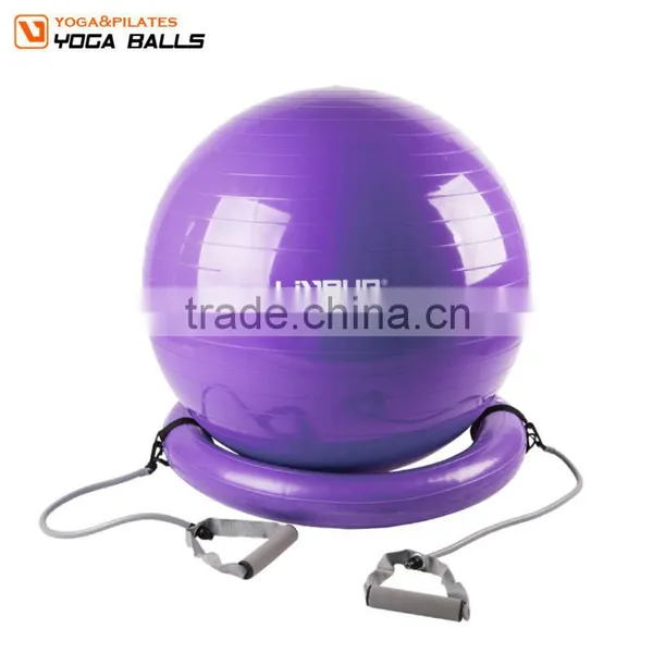 Gym Ball With Base and Expander