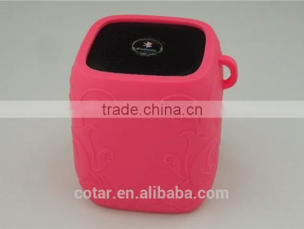 2015 Best-Sale Waterproof Mini Bluetooth Speaker With Hand Free Function Red Color photo-5