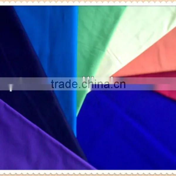 100%cotton 32*21 133*78 57/58'' Plain Dyed Clothes Fabric photo-3