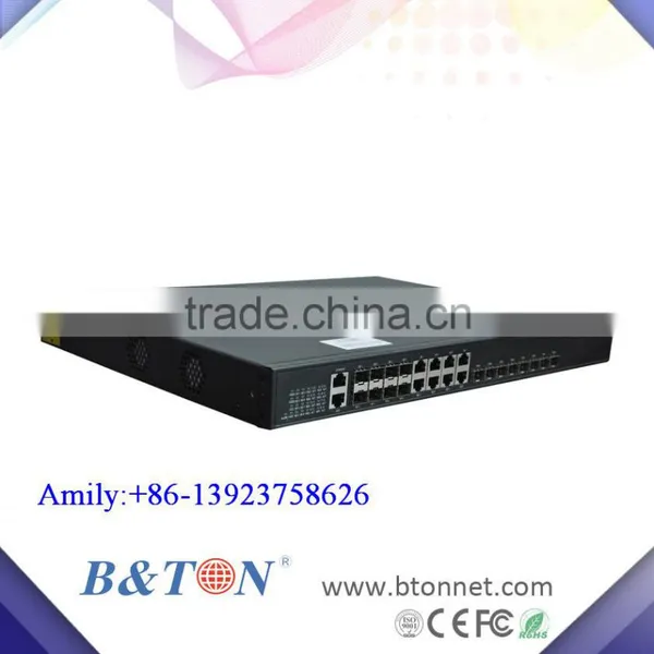 8 Downlink 1000M PON Ports, 8 Uplink GE Combo Ports Gigabit Passive Optical Network Terminal 8 PON Ports EPON OLT photo-2
