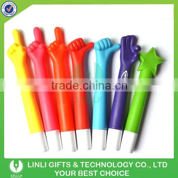 Advertising Led Light Up Hand Shaped Pens photo-2