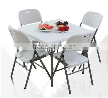 Folding Dining Set for 4 People