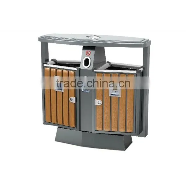 Trash Bins Waste Containers Metal Type Litter Bins Outdoor Street Furniture