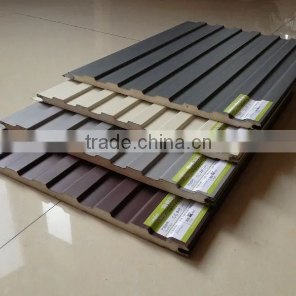 Facade Panel/cladding Wall Panel/sandwich Panel for Prefab House/villa/modular House/toilet photo-2