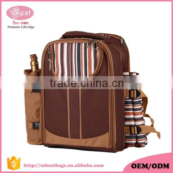 BEST Picnic Backpack Cooler Bag for 4 Persons photo-6