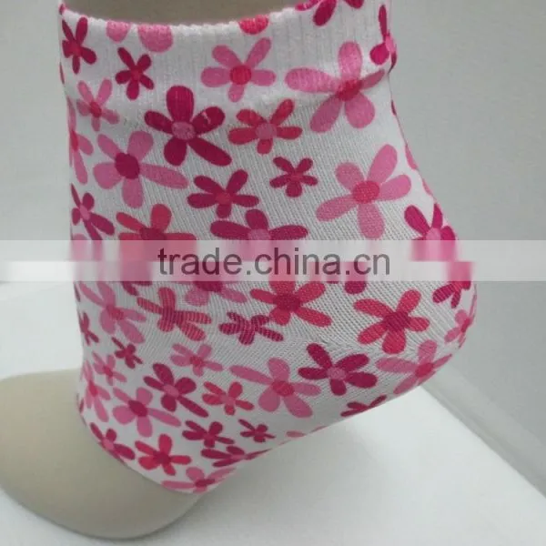 Young Girls Sock Heel / Elbow Socks / Printed Heel Socks / Spa Heel Socks photo-2