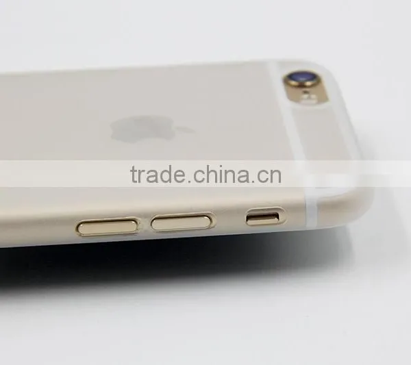 2016 Wholesale New Arrival Crystal Transparent Matte Case For IPhone 6s , For IPhone 6s Mobile Phone Case Clear photo-4