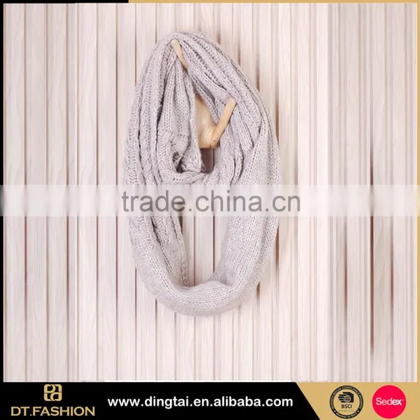 Top Quality Smart Scarf for Girls Winter Crochet Scarf photo-5