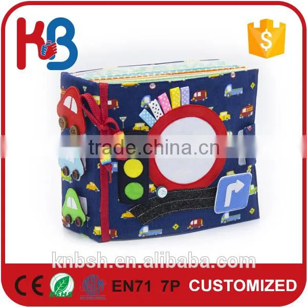 New Product Quiet Book Cloth Soft Book for Baby Toys