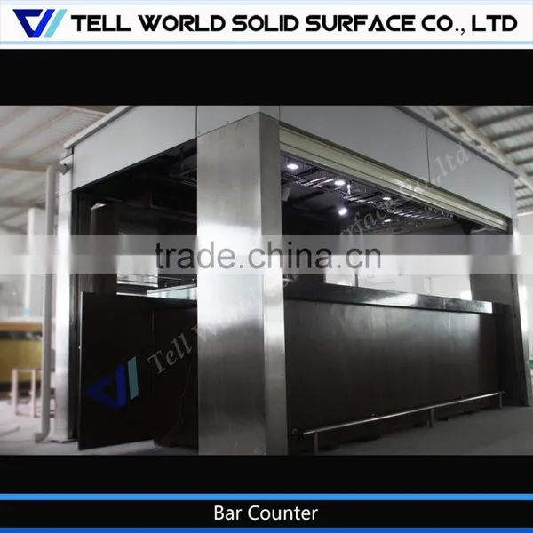 Bar Counter For Sale/restaurant Bar Counter/black Bar Counter photo-2
