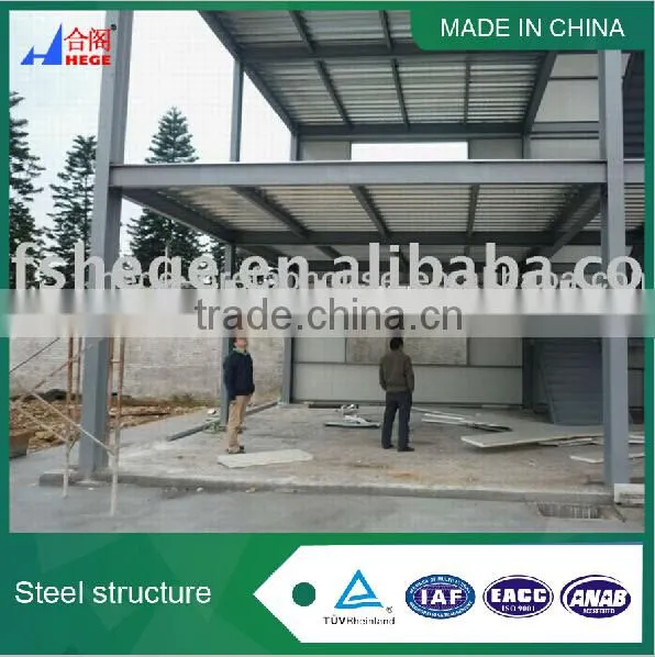 popular light steel frame workshop