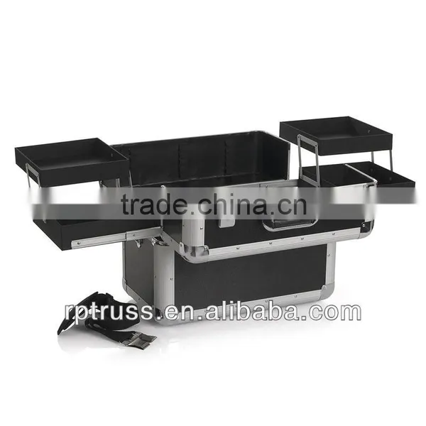 Aluminum Trolley Station Cosmetic Case,lamp Beauty Makeup Trolley Case,trolley Lamp Beauty Case photo-2