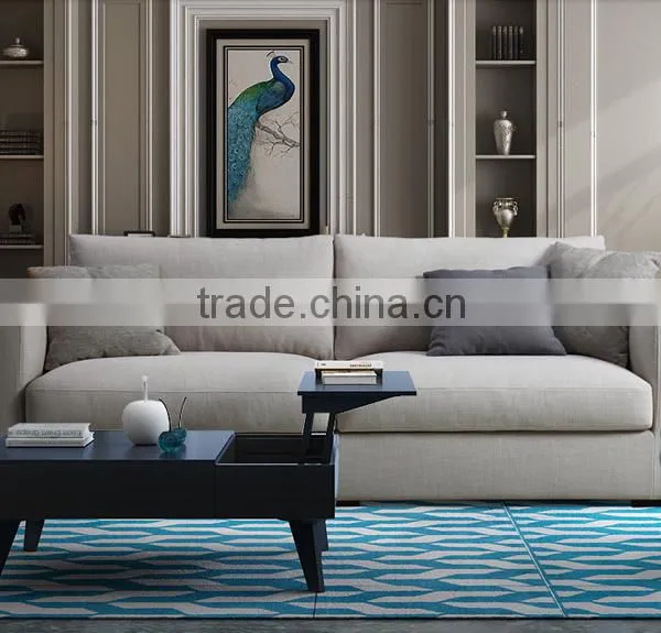 Belman Simple and Fashion Fabric Solid Wood High Quality Down Sofa