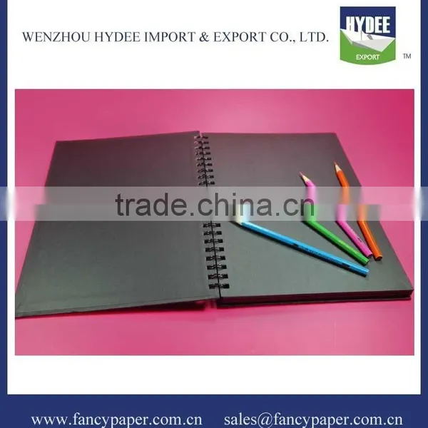 Black Sketchbook for Drawing photo-2