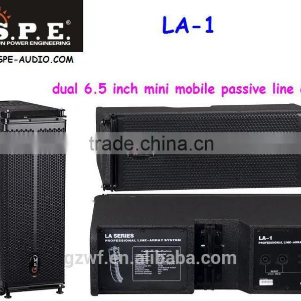 Spe Audio LA-1 Dual 6.5 Inch Mini Pro Line Array photo-2