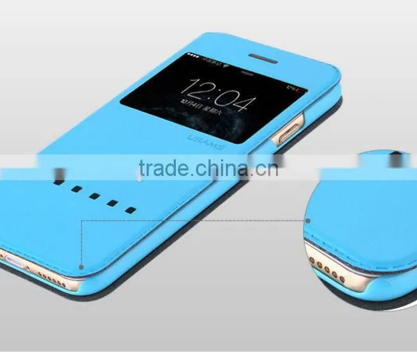 USAMS Slip Flip Smart Covers Cases for Iphone6 photo-2
